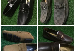 Get Loafers Leather Shoe. All sizes and designs available (Call 08121630113)