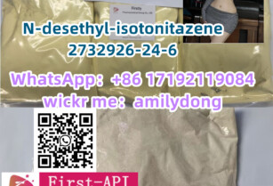 China in stock N-desethyl-isotonitazene CAS 2732926-24-6