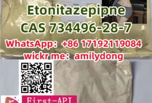 china sales Etonitazepipne CAS 734496-28-7