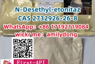 china sales N-Desethyl-etonitaz CAS 2732926-26-8