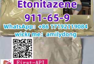 Etonitazene CAS 911-65-9  Lowest price