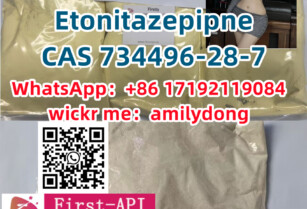 High purity Etonitazepipne CAS 734496-28-7