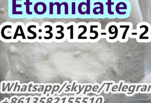 Etomidate CAS:33125-97-2 wgatsapp:+8613582155510 Safe transportation