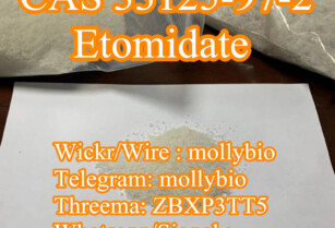 USA warehouse high quality CAS 33125-97-2 Etomidate Wickr: mollybio