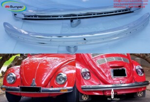 VolkswagenBeetle bumpers 1975 and onwards by stainless steel