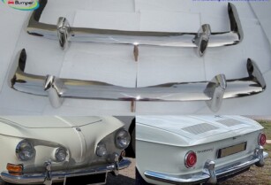 Volkswagen Type 34 bumper (1962-1969) by stainless steel