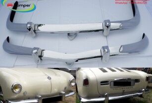 Volkswagen Karmann Ghia Euro style bumper (1967-1969) by stainless steel   (VW Karmann Ghia European Stoßfänger)