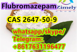 Hot CAS 2647-50-9 Flubromazepam Manufactory supply