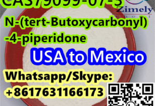 high N-(tert-Butoxycarbonyl)-4-piperidone CAS 79099-07-3 quality door to door service factory supply