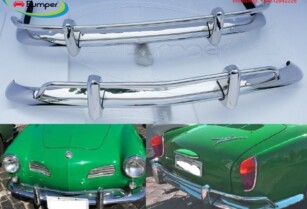 Volkswagen Karmann Ghia US type bumper (1967 – 1969) by stainless steel  (VW Karmann Ghia USA Stoßfänger)