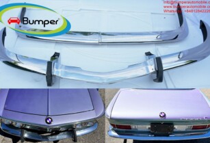 BMW 2000 CS bumpers (1965-1969) by stainless steel BMW 2000 CS (1965-1969) bumpers.