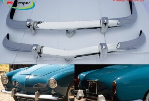 Volkswagen Karmann Ghia Euro style bumper (1956-1966) by stainless steel  (VW Karmann Ghia European Stoßfänger)