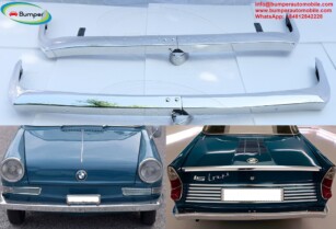 BMW 700 bumper  (1959–1965) by stainless steel  (BMW 700 Stoßfänger)