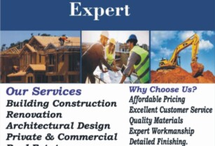 Design Building & Renovation Expert (Call  08081356943)