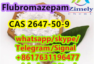 Hot CAS 2647-50-9 Flubromazepam Manufactory supply