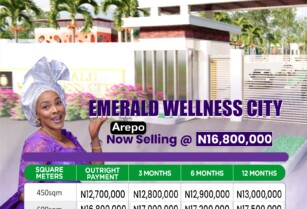 Plots of Land For Sale at Emerald Wellness City, Arepo (Call 07067754408)