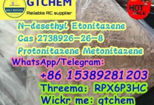 Strong Cas 2738926-26-8 Protonitazene Metonitazene powder price China provider Wickr: gtchem