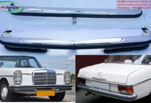 Mercedes W114 W115 Sedan Series 1 (1968-1976) bumpers with front lower