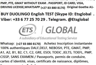 Shortcut To Ielts toefl toeic Certificate.Telegram:+33 6 77 25 70 29