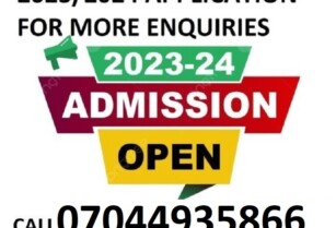 Joseph Ayo Babalola University, Ikeji-Arakeji 2023/2024 UNDERGRADUATE Admission Form Is Ongoing Contact the School’s Admin Department’s (Dr.Mrs. AFO