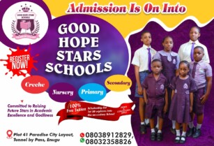 Enroll Your Child at Good Hope Stars School @ Enugu – Academic Excellence Starts Here (Call 07031575383)