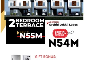 Two Bedroom Terrace (Smart Home) For Sale at Orchid Hotel Road, Lekki (Call 09072608144)