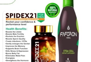 Spidex 21 and Faforon – Rocket your Confidence and Performance Level (Call 09112824761)