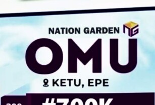 Land for Sale at Nation Garden OMU, Ketu – Epe (Call or Whatsapp 08062545883)