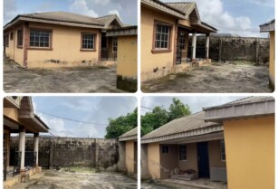 FOR SALE : A Two Bedroom,3 Bedroom and Room & Parlour Self Contain with Shop (Call 07042235880)