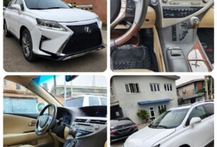 Registered 2015 Lexus RX 350, 2018 face-lift (Call 08032556568)