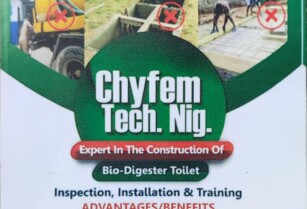 Contact us For Bio-Digester Toilet System Installation and Training Services (Call 07087015613)