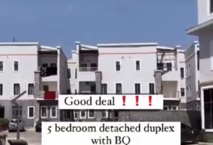 Distress Sale – Luxury 5BDR Fully Detached Duplex with BQ and Penthouse in Jabi (Call 08050392528)