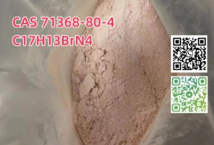 Bromazolam C17H13BrN4 CAS 71368-80-4