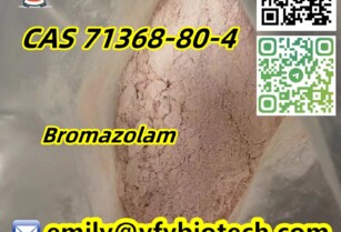 Bromazolam C17H13BrN4 CAS 71368-80-4