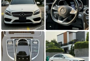 Foreign used  2015 Mercedes Benz C400 full option (Call 07033890038)