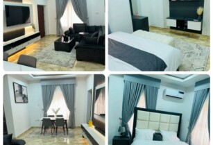 SHORTLET – 1 Bedroom Apartment at Aco Estate, Life camp (Call 09166073716)