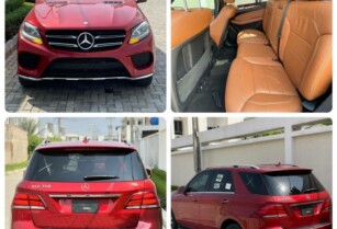 Foriegn Used 2016 Mercedes Benz GLE350 4matic (Call 07033890038)