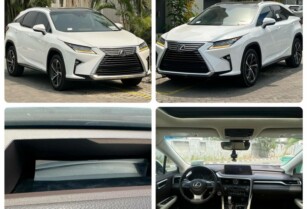 White 2016 Lexus RX350 premium edition fullest option (Call 07033890038)