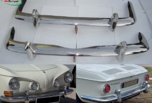 Volkswagen Type 34 bumper (1962-1965) by stainless steel