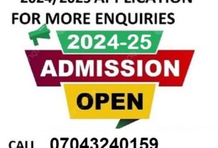 Universal College of Health Technology, Imeko, Ogun State 2024/2025 (07043240159) Admission Form IS STILL ON SALE