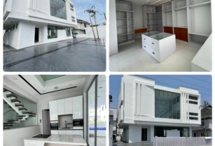 FOR SALE – 5 BEDROOM FULLY DETACHED DUPLEX WITH POOL & BQ AT OSAPA LONDON (CALL 08139980419)