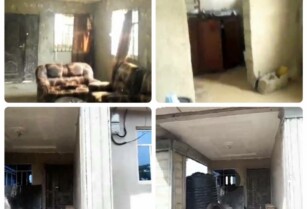 FOR SALE – 3 Bedrooms Flat Bungalow on Half a Plot (Call 08133868802)