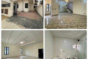 FOR SALE – BRAND NEW 4 BEDROOM FULLY DETACHED DUPLEX WITH BQ AT IKOTA (CALL 08139980419)