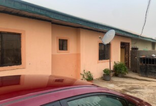 For Sale : 2 bedroom semi detached bungalow with BQ at Kuje, Abuja