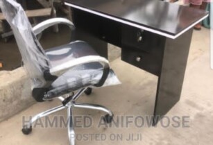 Office Table and Chair 3feet (Call 08060071487)