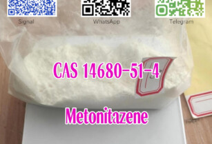 High Quality Metonitazene C21H26N4O3 CAS 14680-51-4