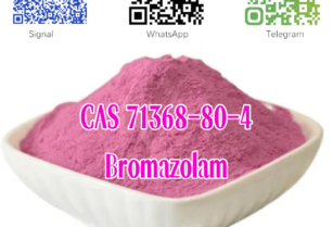 Bromazolam C17H13BrN4 CAS 71368-80-4