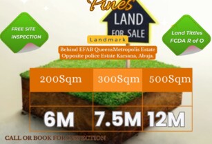 Selling Plots of Land at Karsana Abuja (Call 08030921218)