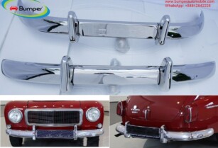 Volvo PV 544 Euro bumper (1958-1965) stainless steel  (Volvo PV 544 Europen stoßfänger)