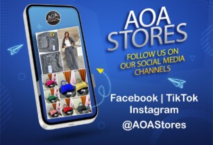 Follow us on FB, IG and TikTok – @AOAStores For Classy and Elegance Female Wears